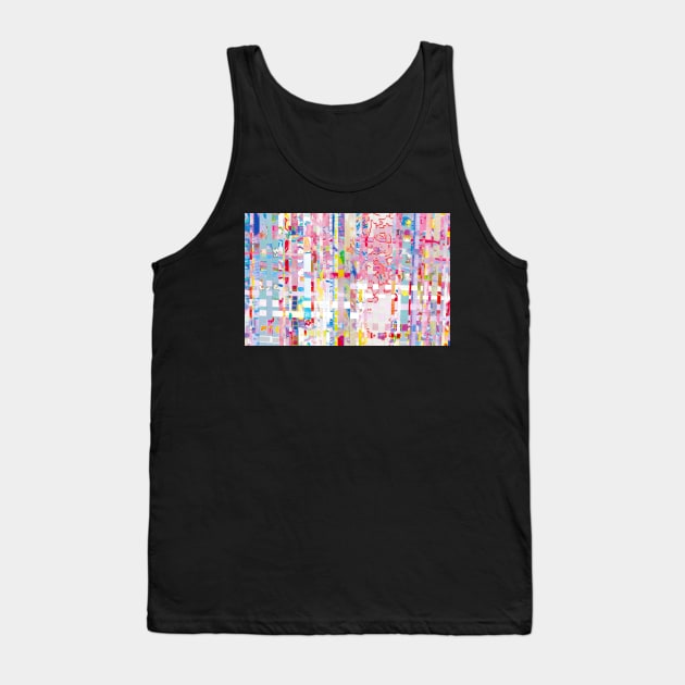 analogue glitch 004 Tank Top by gummygunk